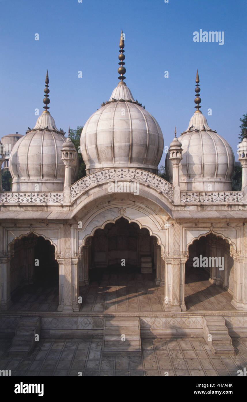 India, Delhi, The Red Fort, Moti Masjid, meaning Pearl Mosque ...