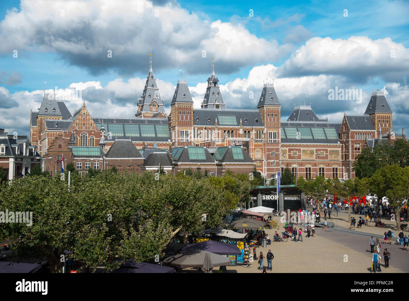 Rijksmuseum at Amsterdam ,Holland Stock Photo