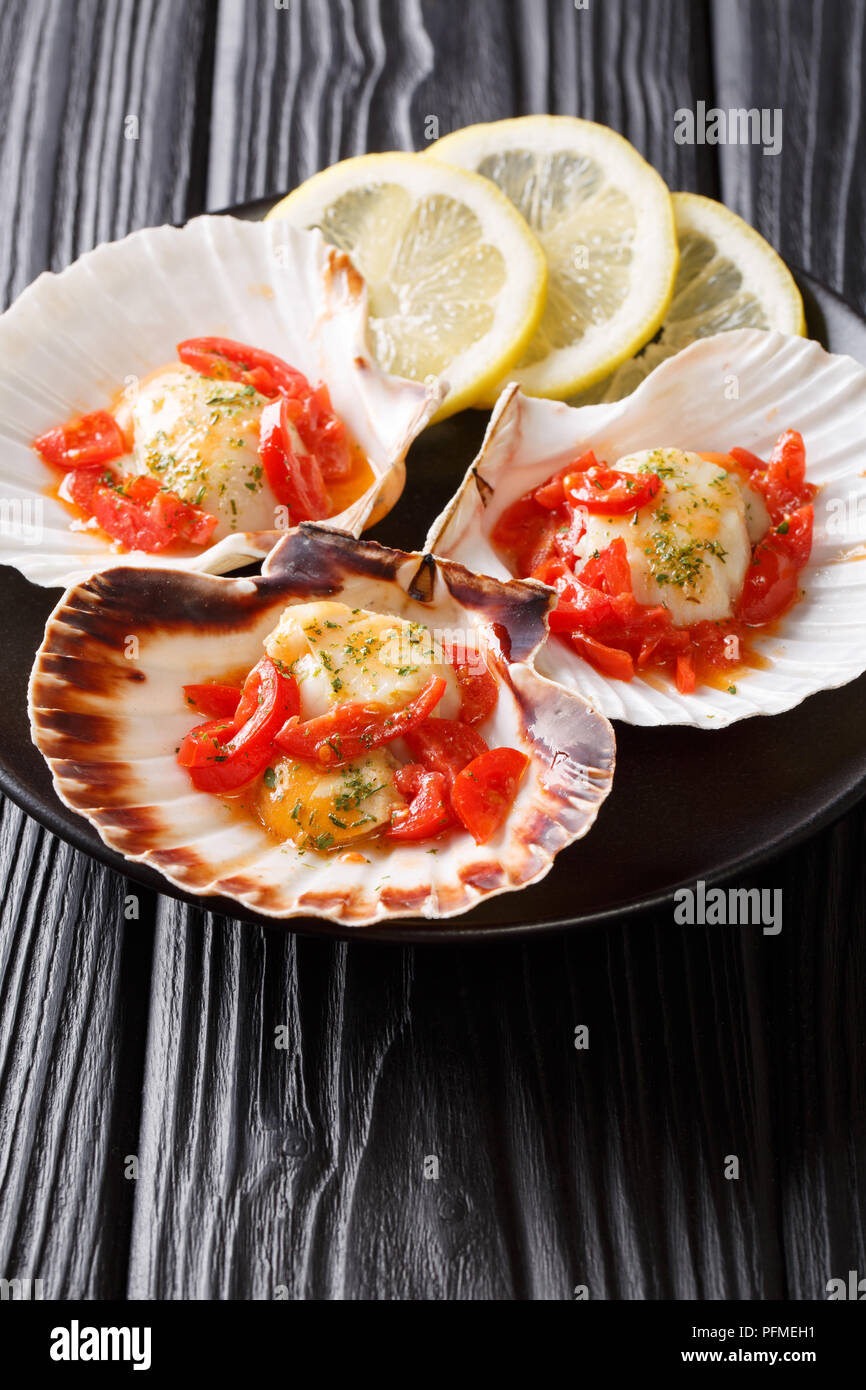 Scallops food hires stock photography and images Alamy