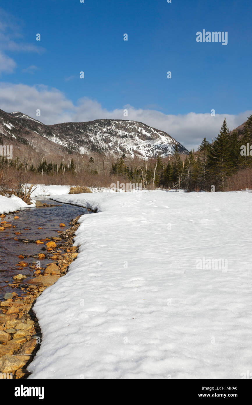 Mount Willard from near the Willey House Historical Site in Hart’s
