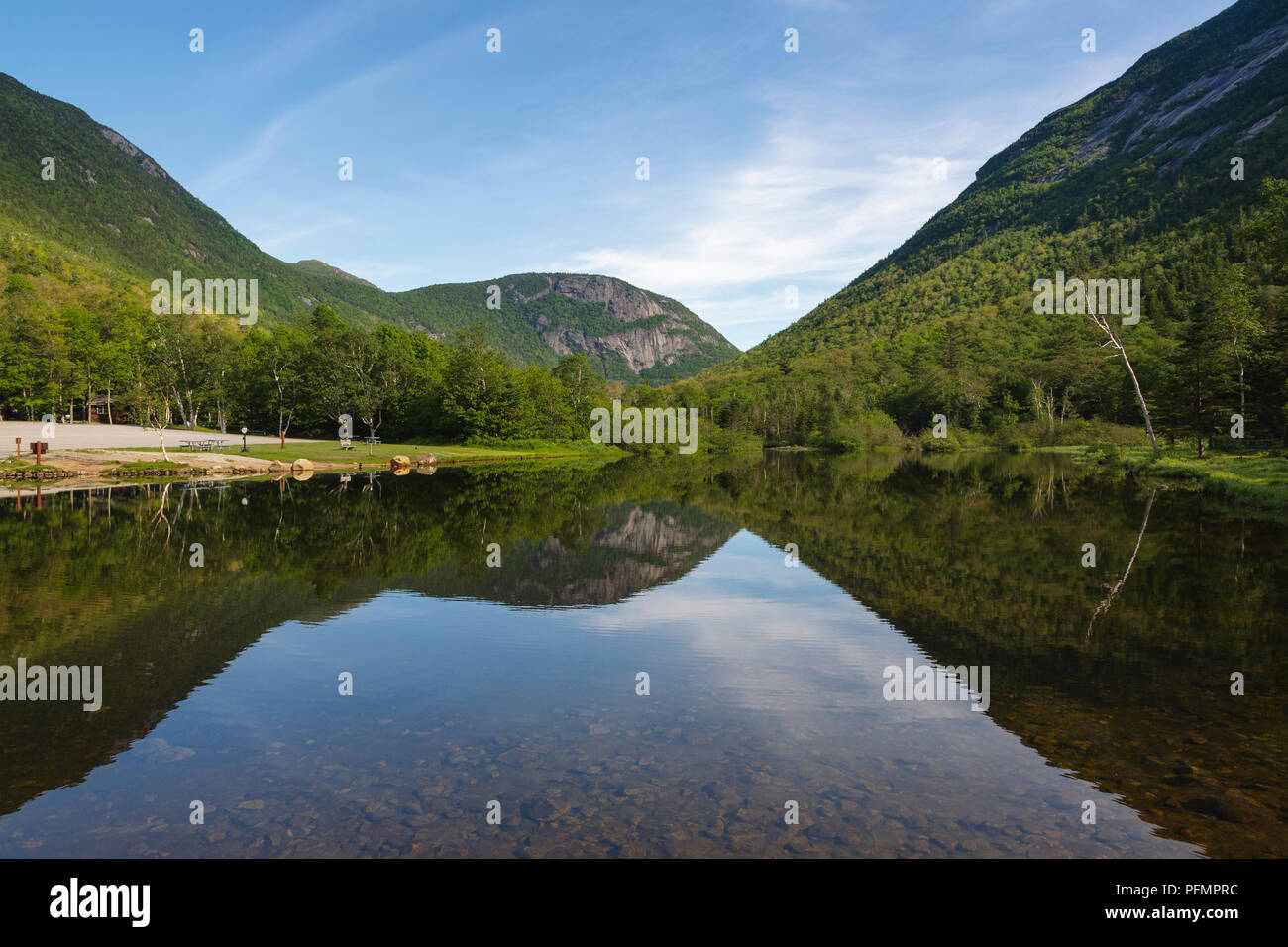 Mount Willard from near the Willey House Historical Site in Hart’s