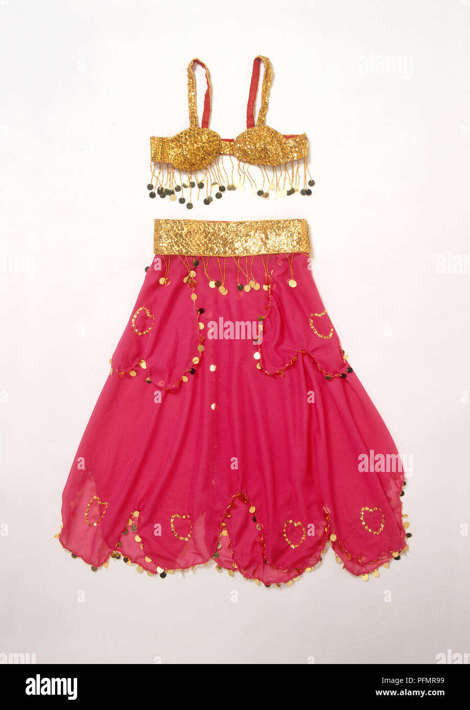 Belly dancing costume Stock Photo Alamy