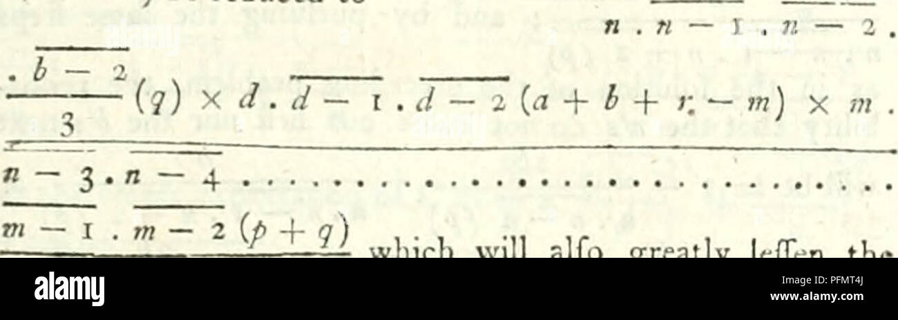 The Cyclopaedia Or Universal Dictionary Of Arts Sciences And Literature Encyclopedias And Dictionaries Doctrine Of Chances A F B B I B 2 Amp C M A A Is B A