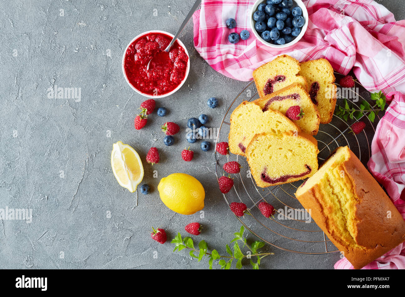 Lemon Pound Cake With Berries Jam Filling Also Known As Gateau De Voyage Cake On A Concrete Table With Ingredients French Cuisine View From Above C Stock Photo Alamy Lemon Pound Cake With Berries Jam Filling Also Known As Gateau De Voyage Cake On A Concrete Table With Ingredients French Cuisine View From Above C Stock Photo Alamy