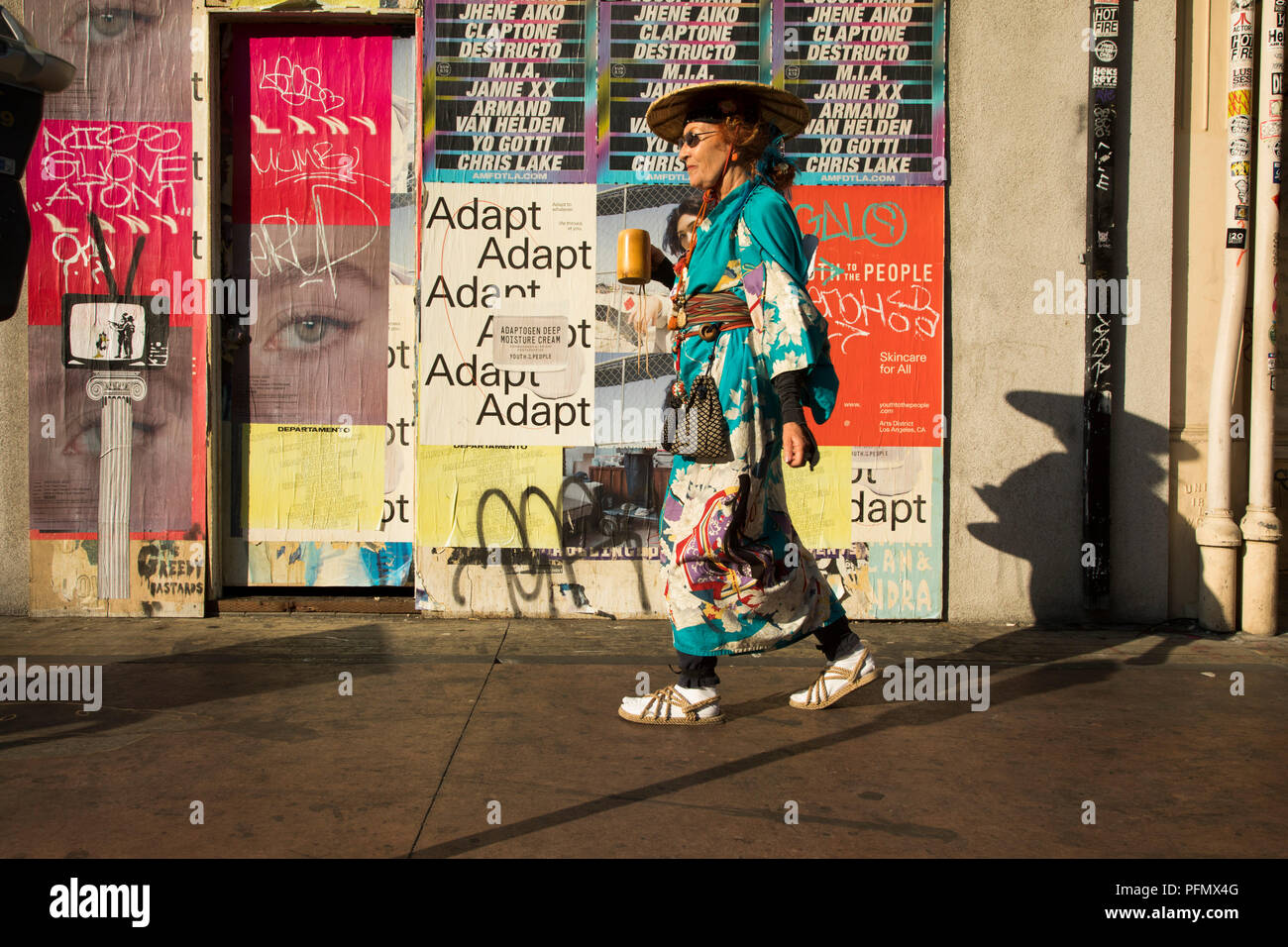 Nisei Week Grand Parade, Japan Town, Los Angeles, California, USA Stock