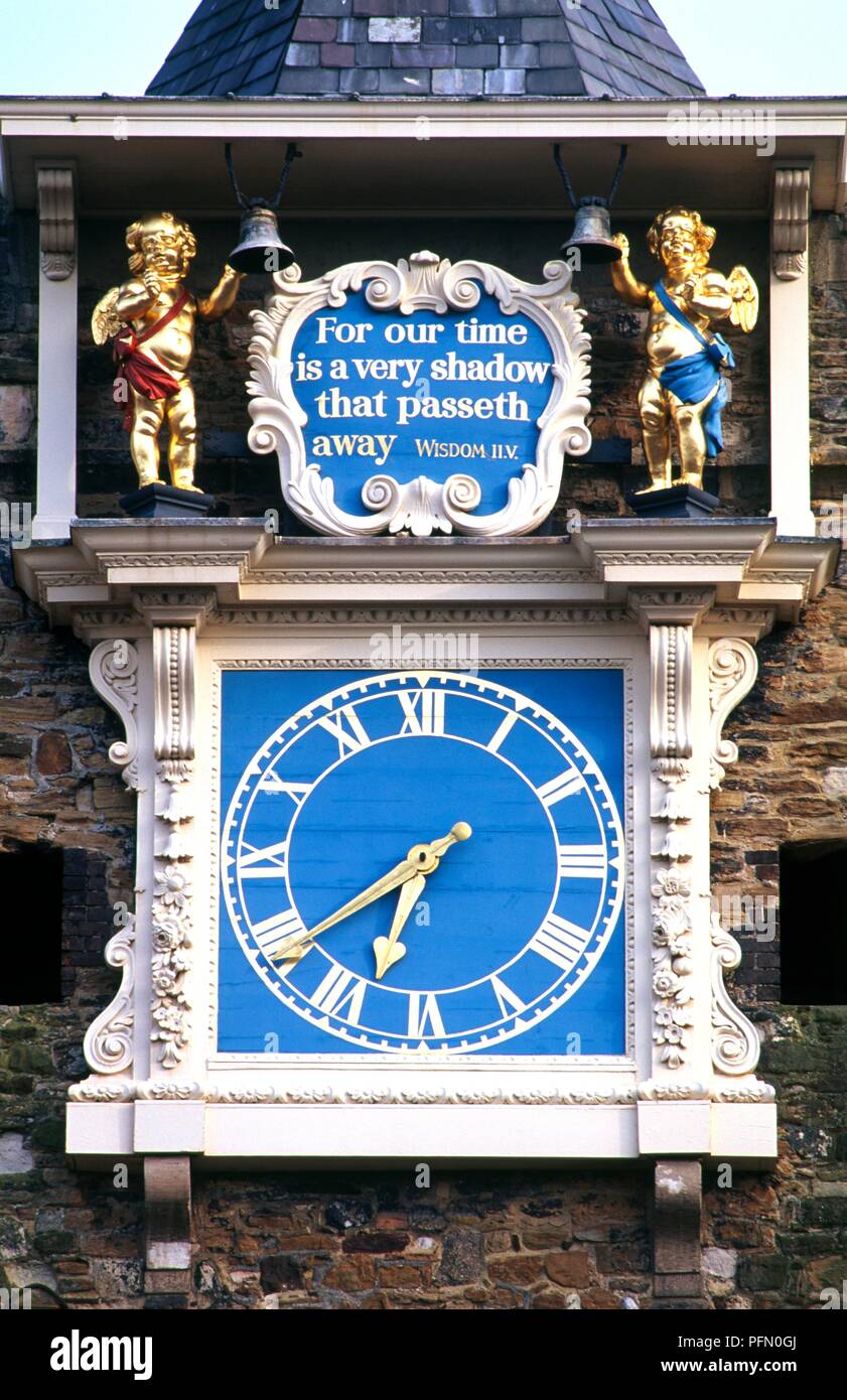 Great Britain, England, Sussex, Rye, St Mary's Church, historical