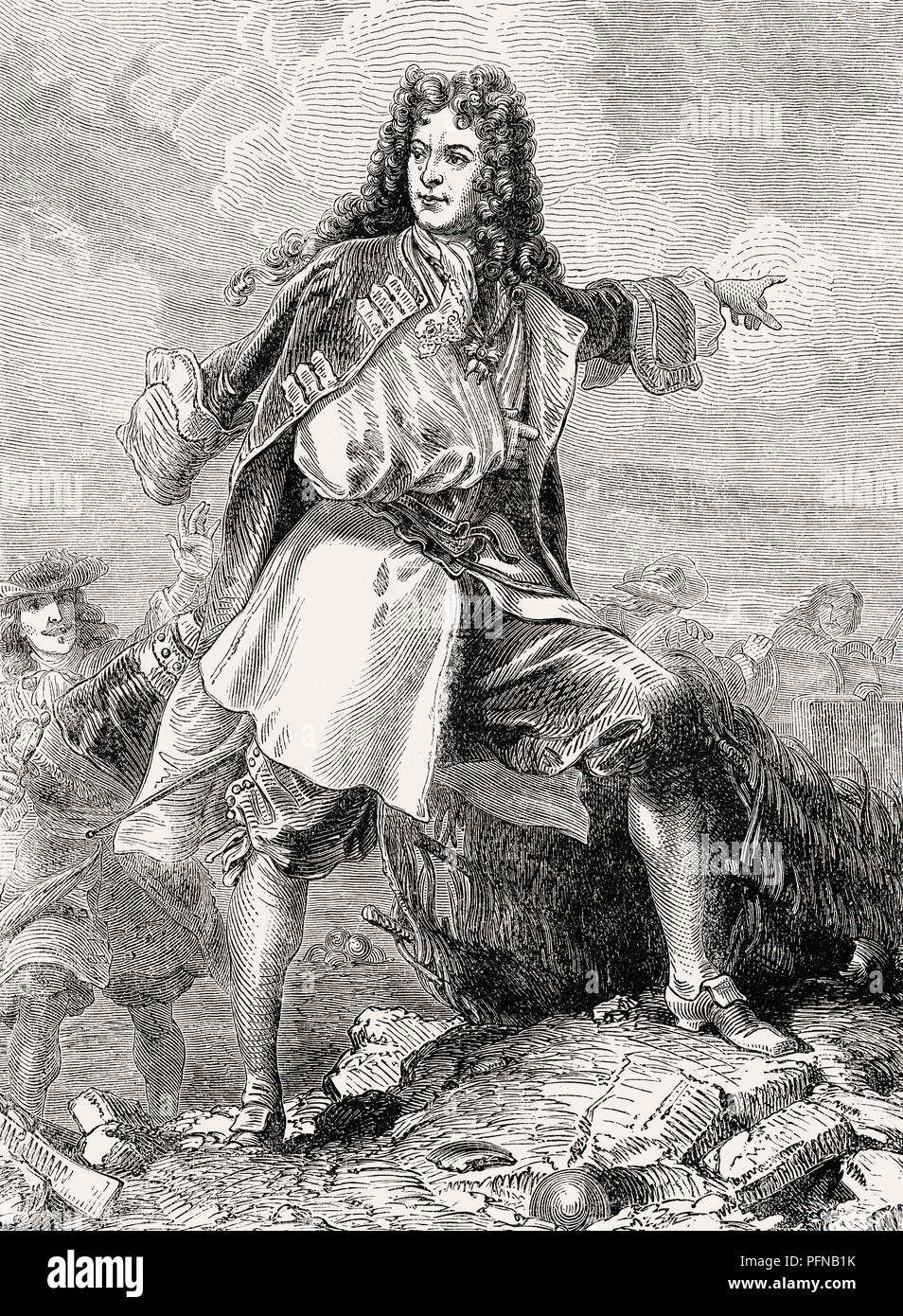 , From British Battles onLouis François de Boufflers, Duke of Boufflers