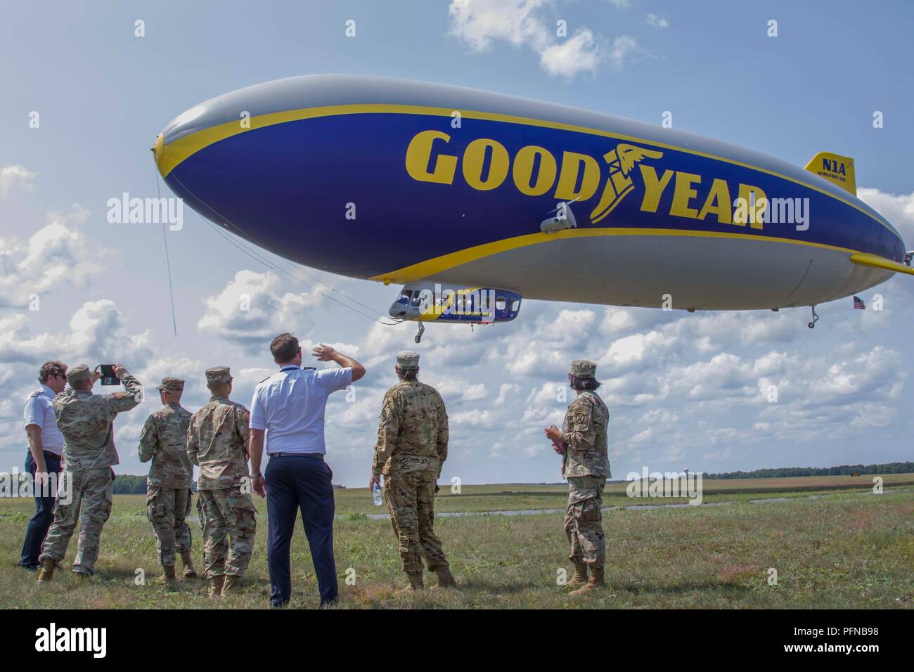 Pictures: Goodyear's new state-of-the-art airship arrives for Daytona 500 –  Orlando Sentinel