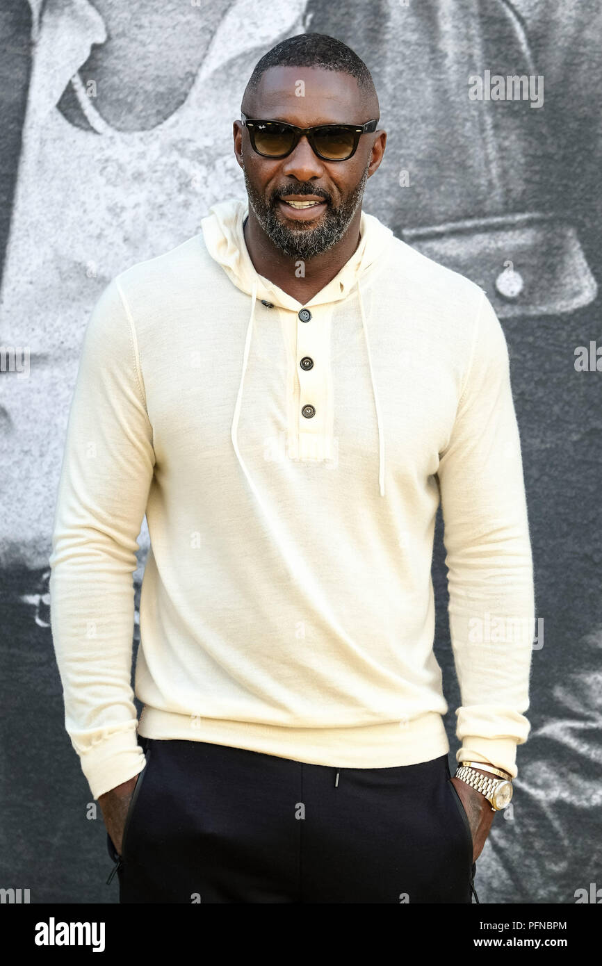 London, UK. 21st Aug, 2018. Director Idris Elba at UK PREMIERE OF ...