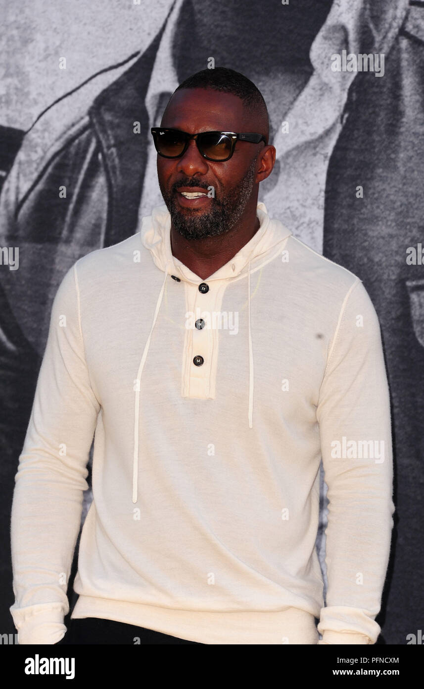 London, UK. 21st Aug, 2018. Idris Elba attending The  UK  Premiere of YARDIE at  BFI SOUTH BANK London 21st Auggust   2018 Credit: Peter Phillips/Alamy Live News Stock Photo