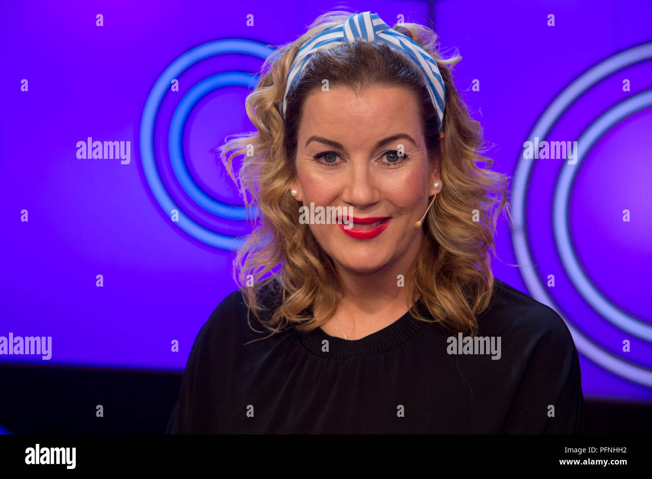 Alexa Maria SURHOLT, Germany, actress, portrait, portrait, Portrait, cropped single image, single motive, guest of the show 'Dingsda', TV program, recorded on 27.06.2018 in Koeln, | usage worldwide Stock Photo