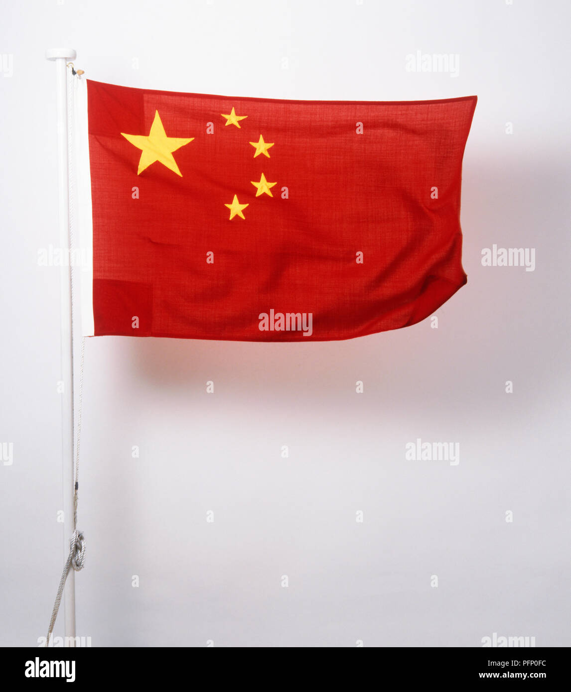 Flag of the People's Republic of China, dating from 1949 Stock Photo