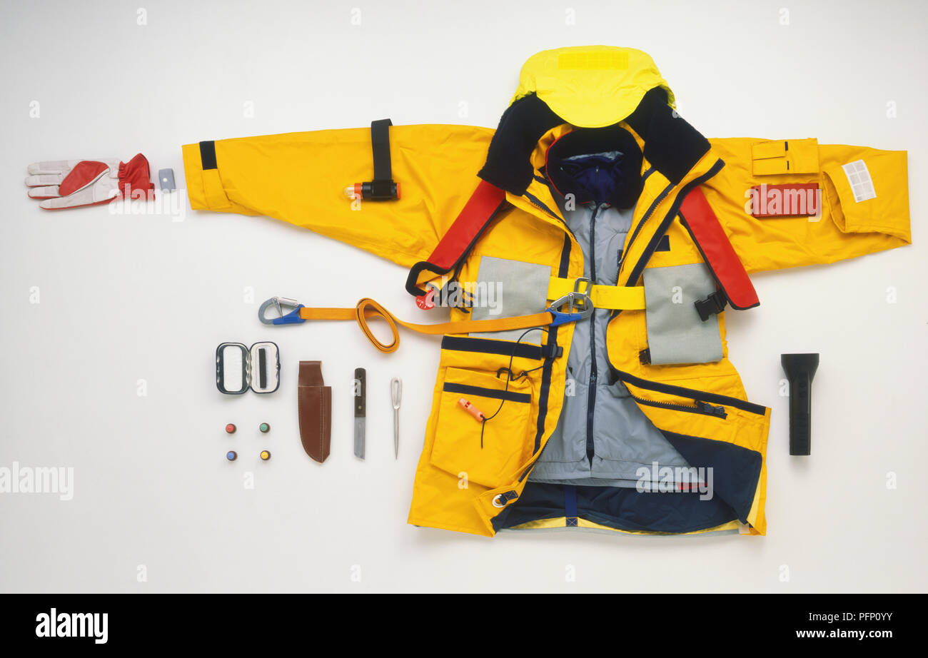 Oceansailing jacket, waistcoat, and vest Stock Photo Alamy