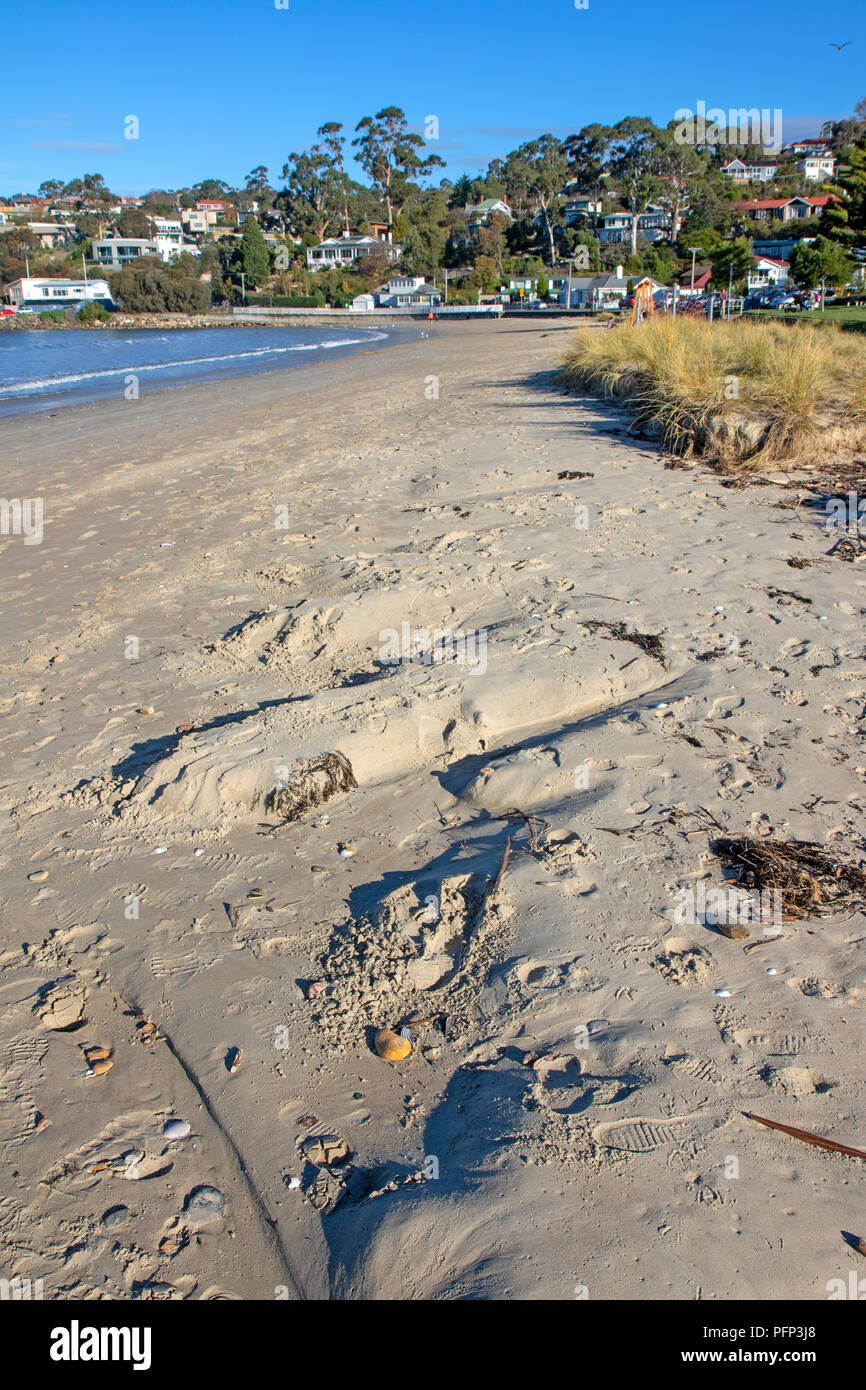 Kingston Beach in Hobart Stock Photo Alamy