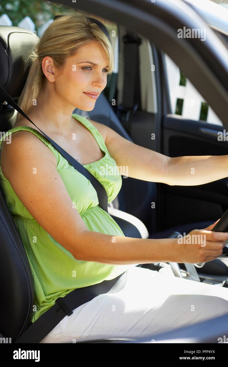 Pregnant and seat outlet belt