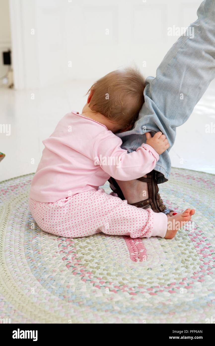 Holding onto womans leg hi-res stock photography and images - Alamy