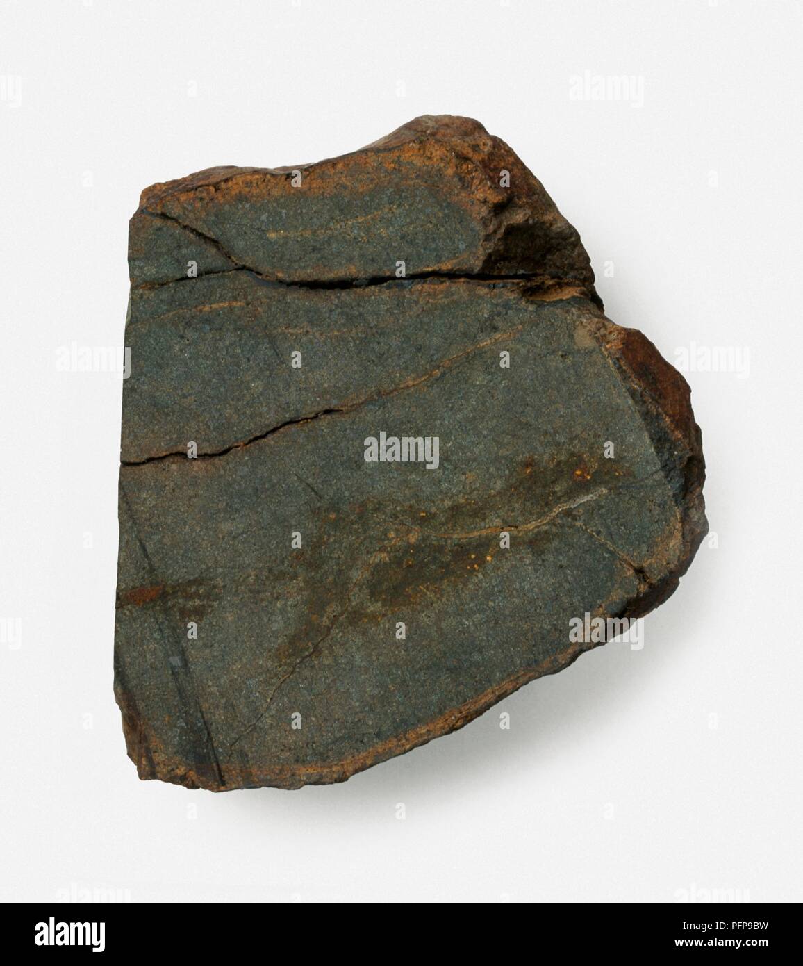 Chondrite, a type of meteorite Stock Photo