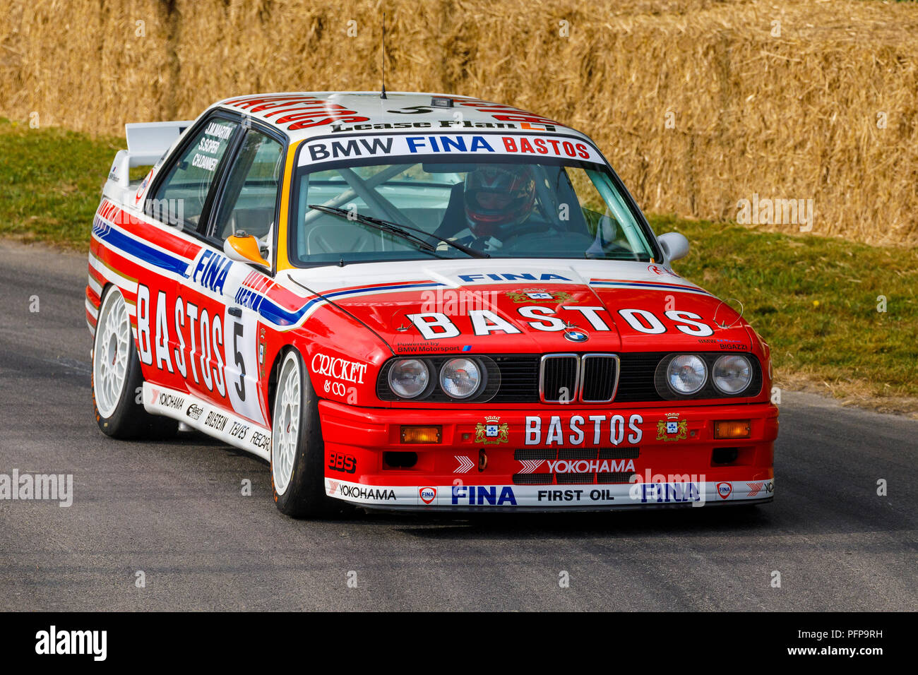 1991 Bmw M3 0 Wtcc Entrant With Driver Steve Soper At The 18 Goodwood Festival Of Speed Sussex Uk Stock Photo Alamy