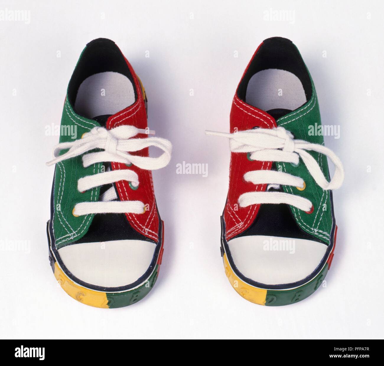 multi coloured trainers uk