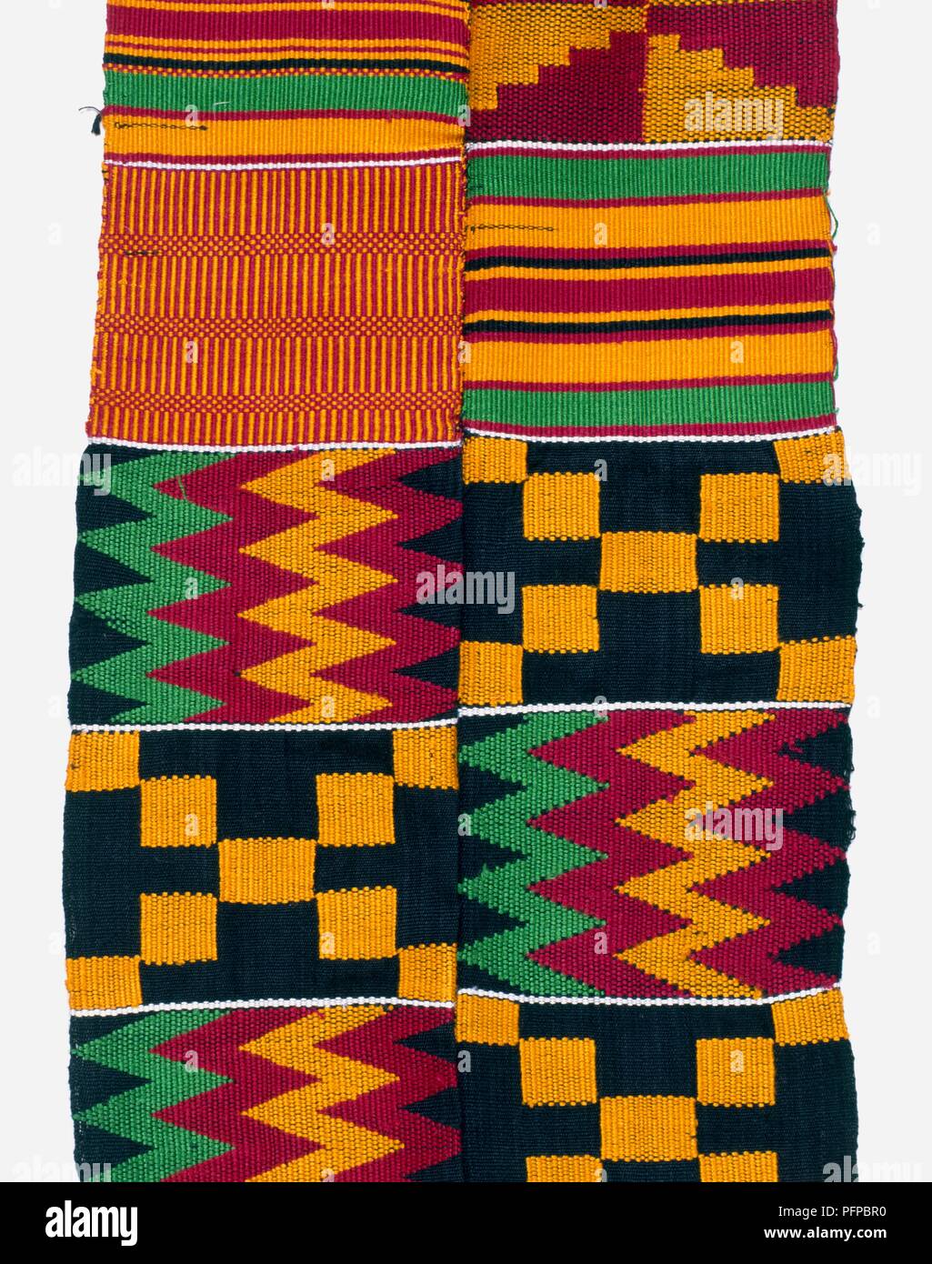 Kente weaving ghana hi-res stock photography and images - Alamy