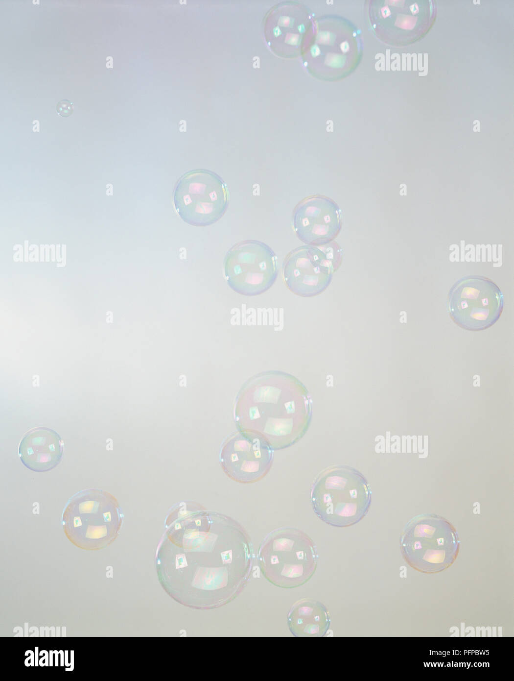 Two bubbles. Stock Photo