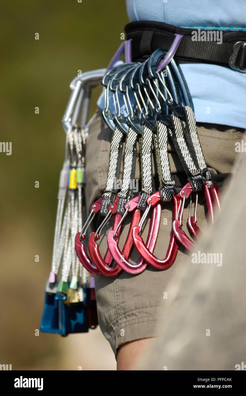 Climbing preparation focus hi-res stock photography and images - Alamy