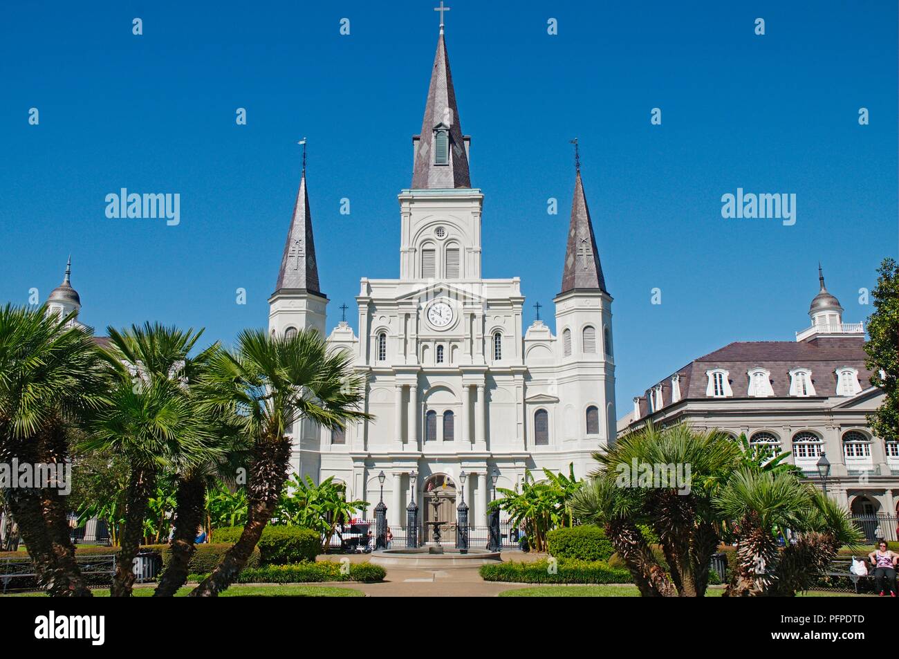 19th century new orleans cathedral hi-res stock photography and images ...