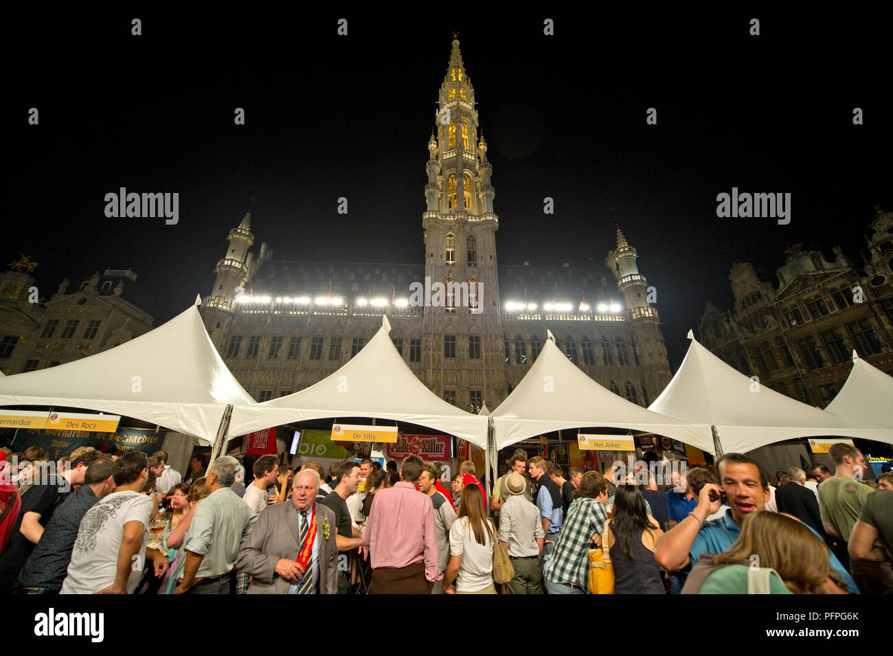 Brussels beer festival Stock Photo Alamy