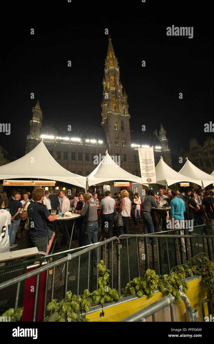 Brussels beer festival Stock Photo Alamy