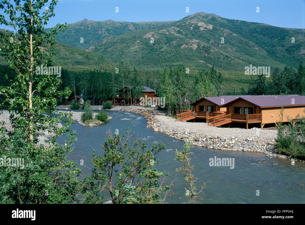 Usa Alaska Denali National Park Backcountry Lodge Cabins