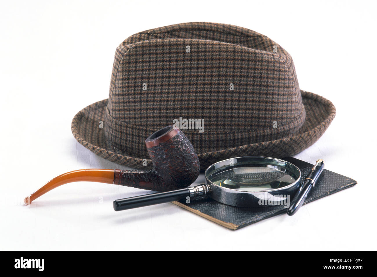 Médico audible colchón Sherlock hat hi-res stock photography and images - Alamy