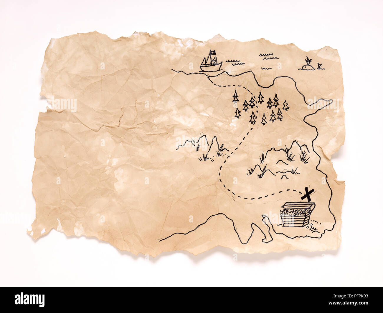 Treasure map hires stock photography and images Alamy