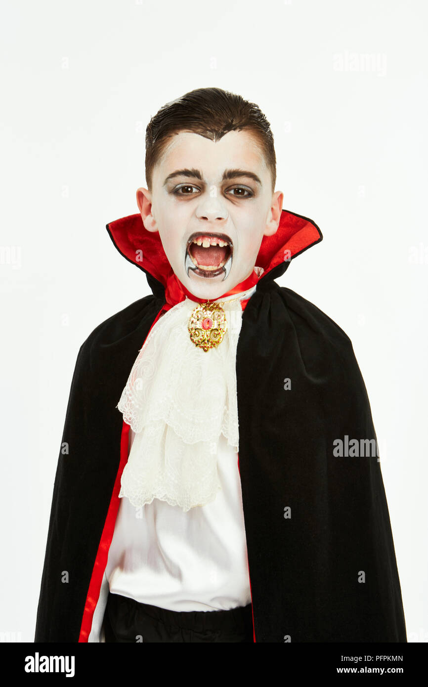 Vampire Halloween Makeup For Kids Tutorial HGTV | vlr.eng.br