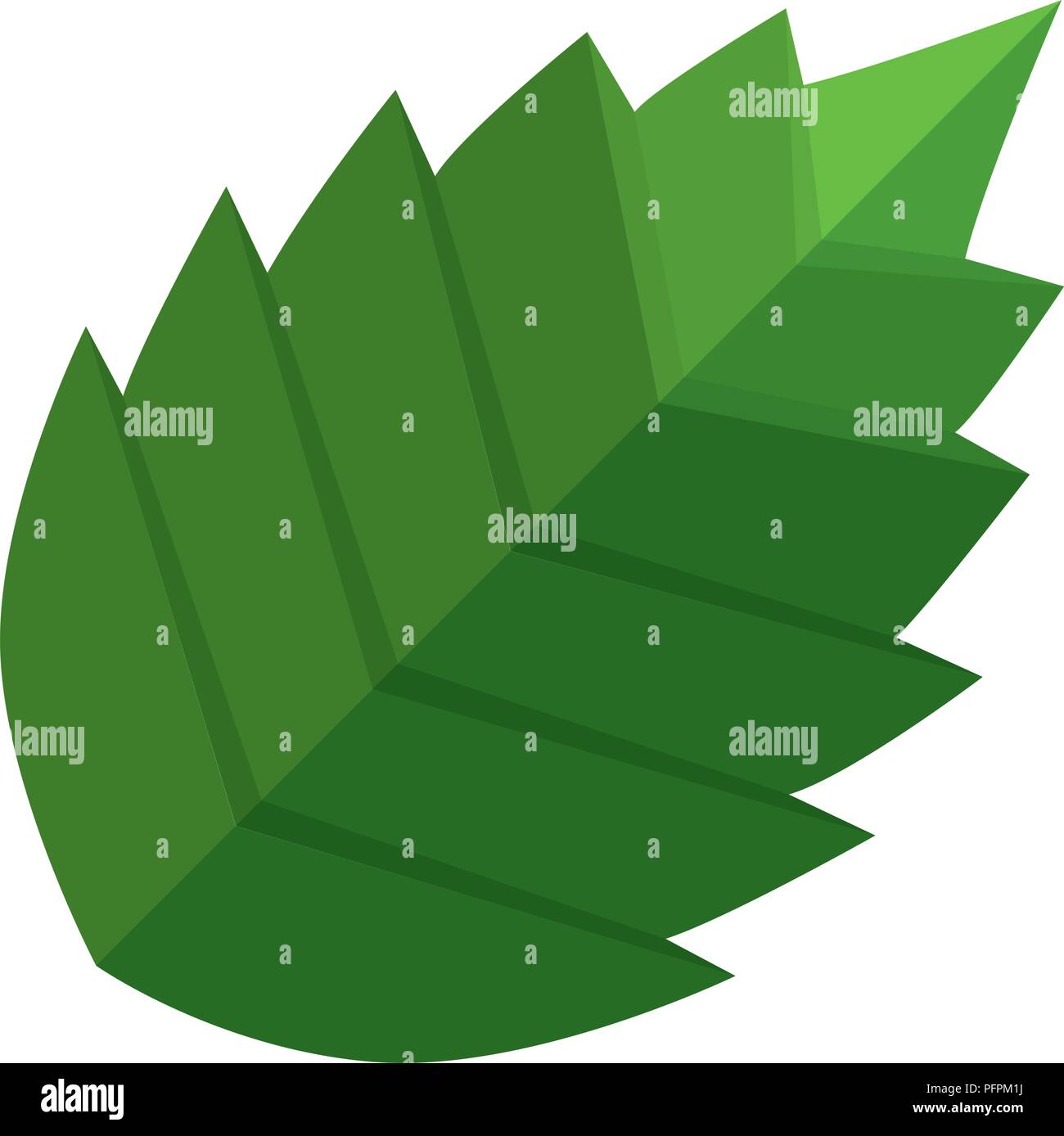 leaf plant isolated icon Stock Vector Image & Art - Alamy