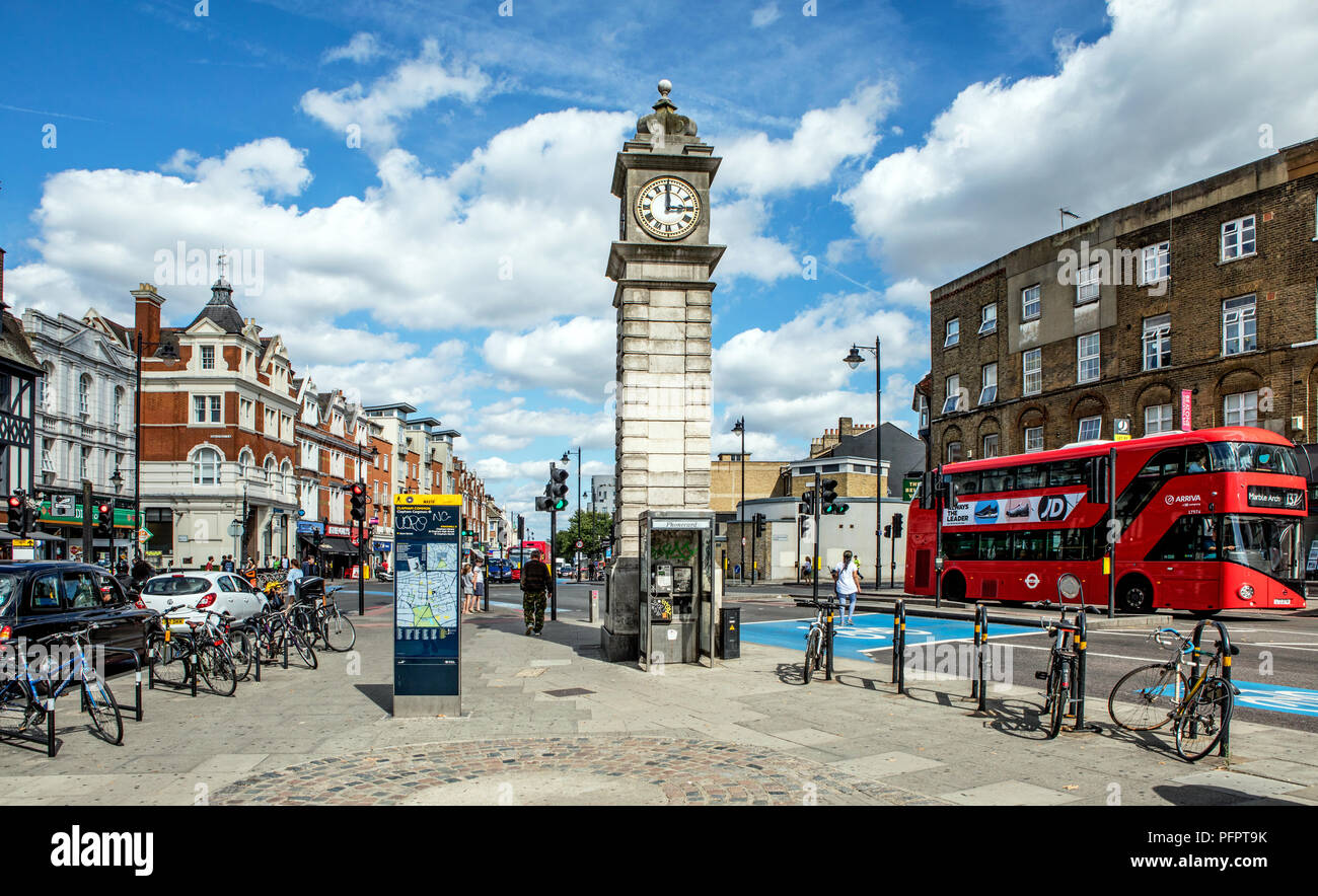 Clapham High Street London UK Stock Photo