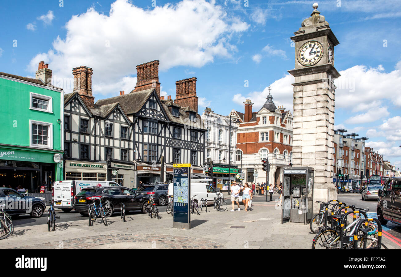 Clapham High Street London UK Stock Photo