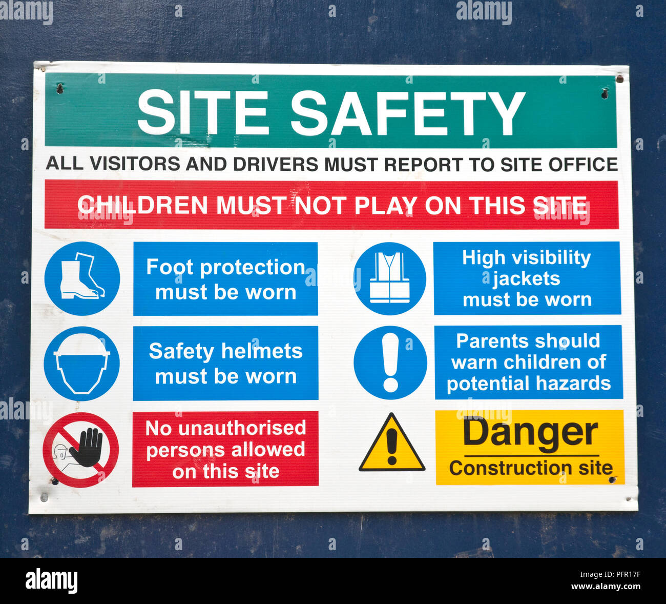 great-britain-england-building-site-safety-signs-stock-photo-alamy