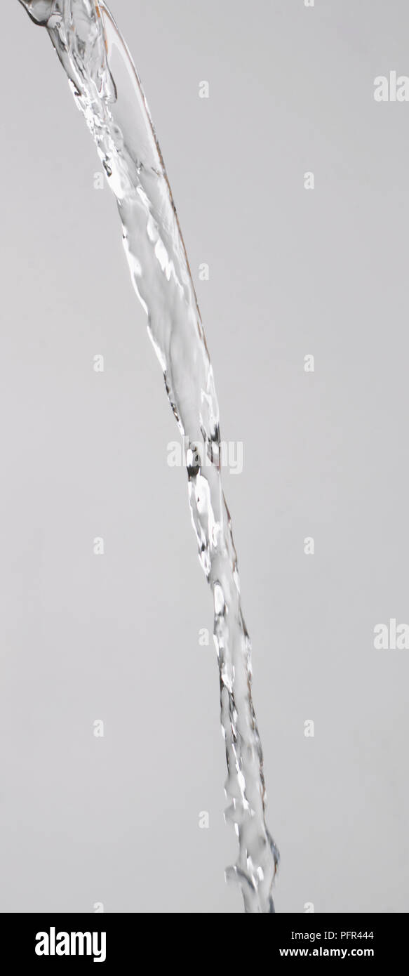 Water pouring down Stock Photo Alamy