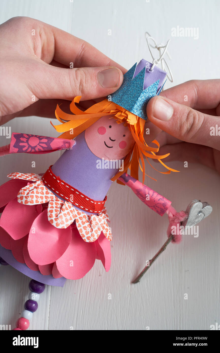 Paper doll Stock Photo