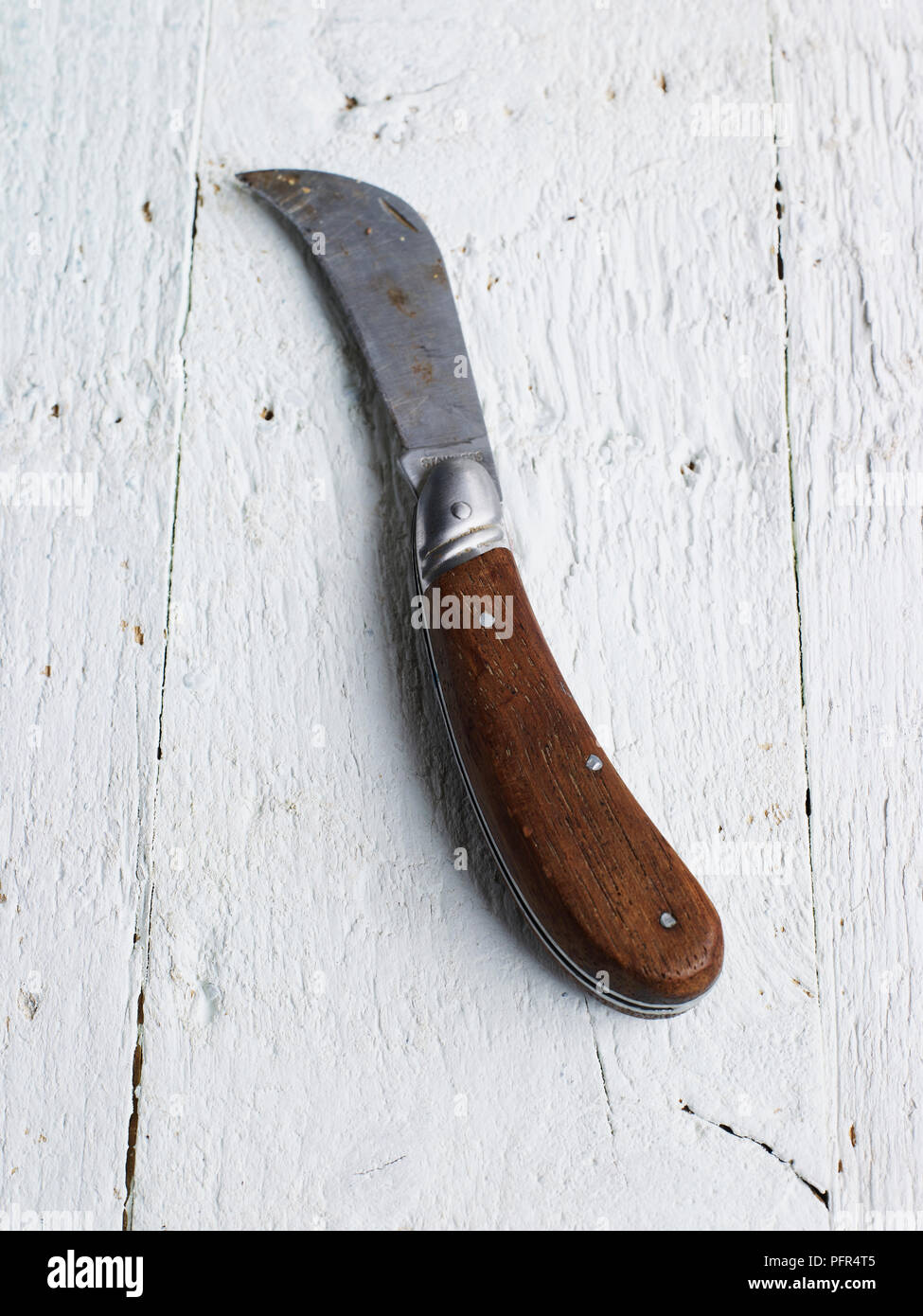 Gardener's knife Stock Photo