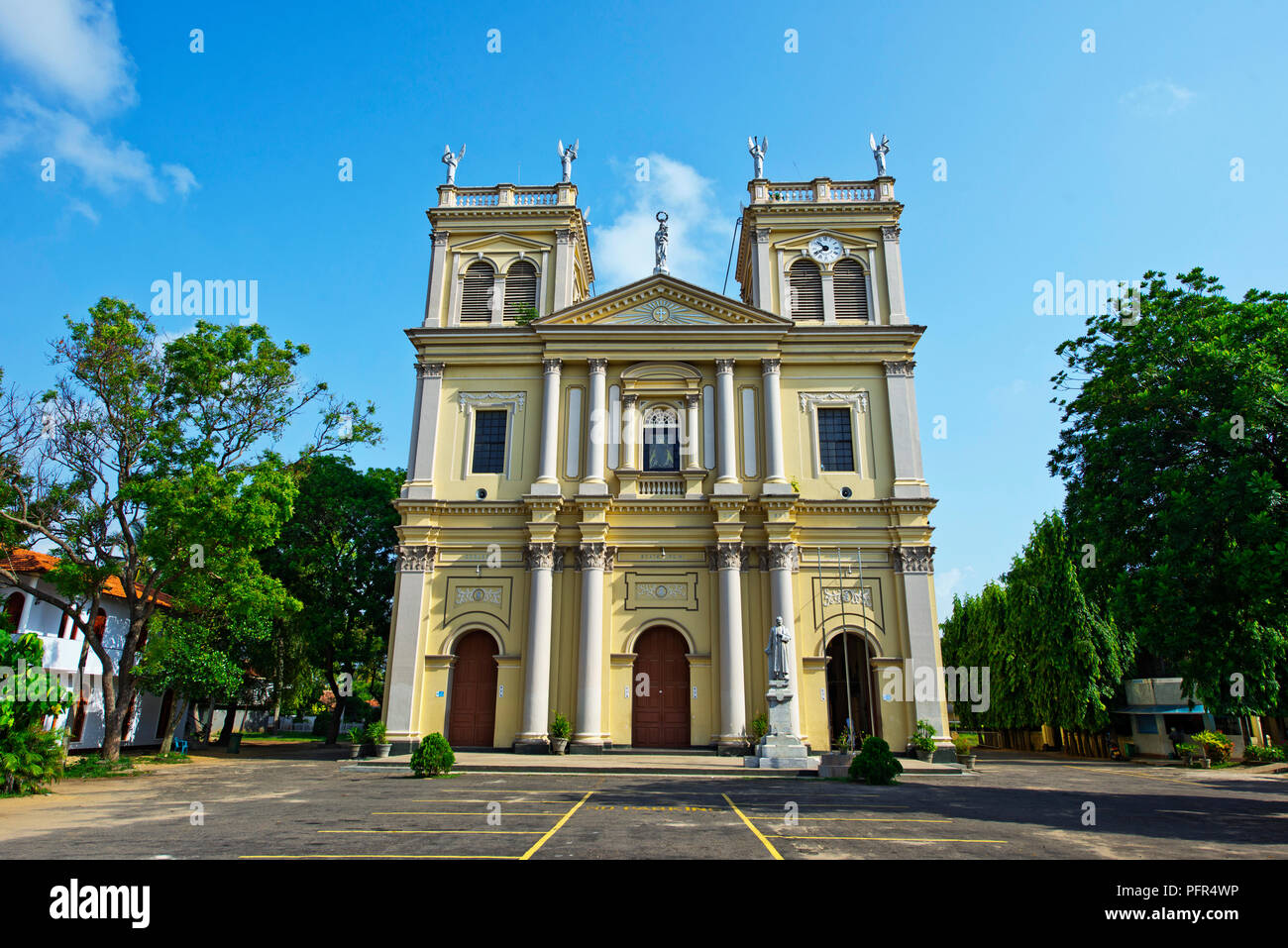 Sri Lanka, Western Province, Negombo, St Mary's Church Stock Photo