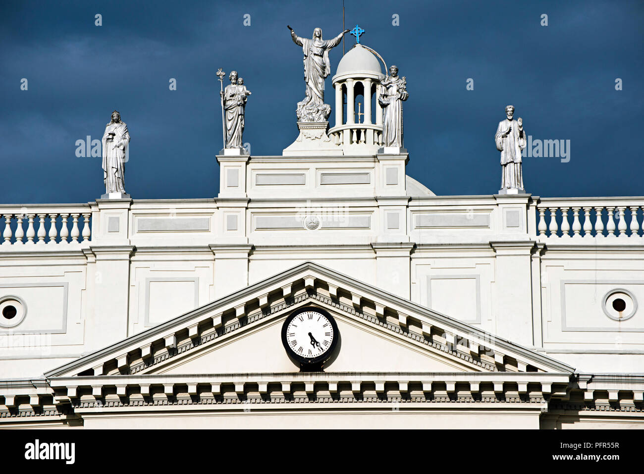Sri Lanka, Western Province, Colombo, St. Lucia's Cathedral Stock Photo