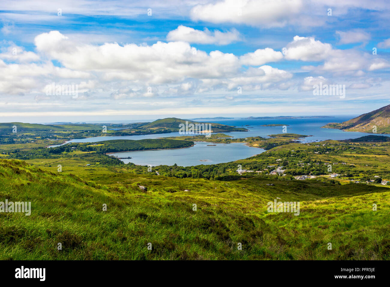 Connemara National Park View From The Lower Diamond Hill Letterfrack