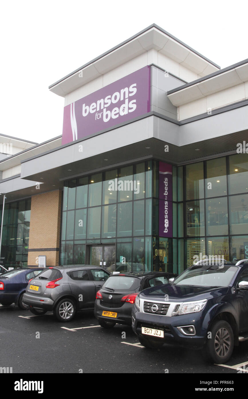 Bedding Display Retail Store High Resolution Stock Photography and