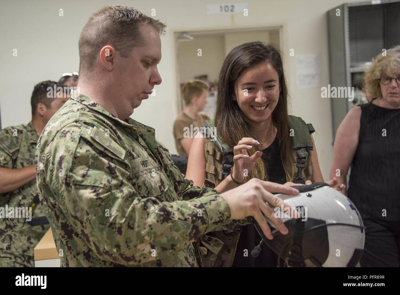 OKINAWA, Japan (May 11, 2018) Chief Aircrew Survival Equipmentman