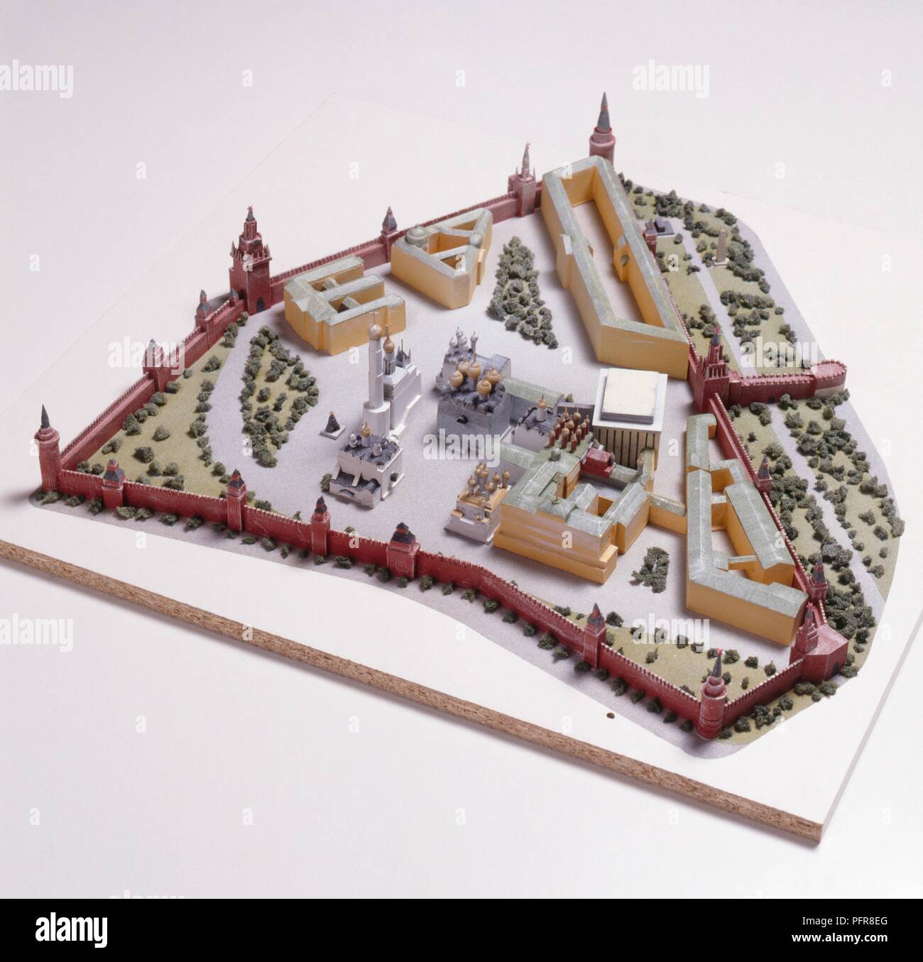 Model of the Kremlin Stock Photo - Alamy