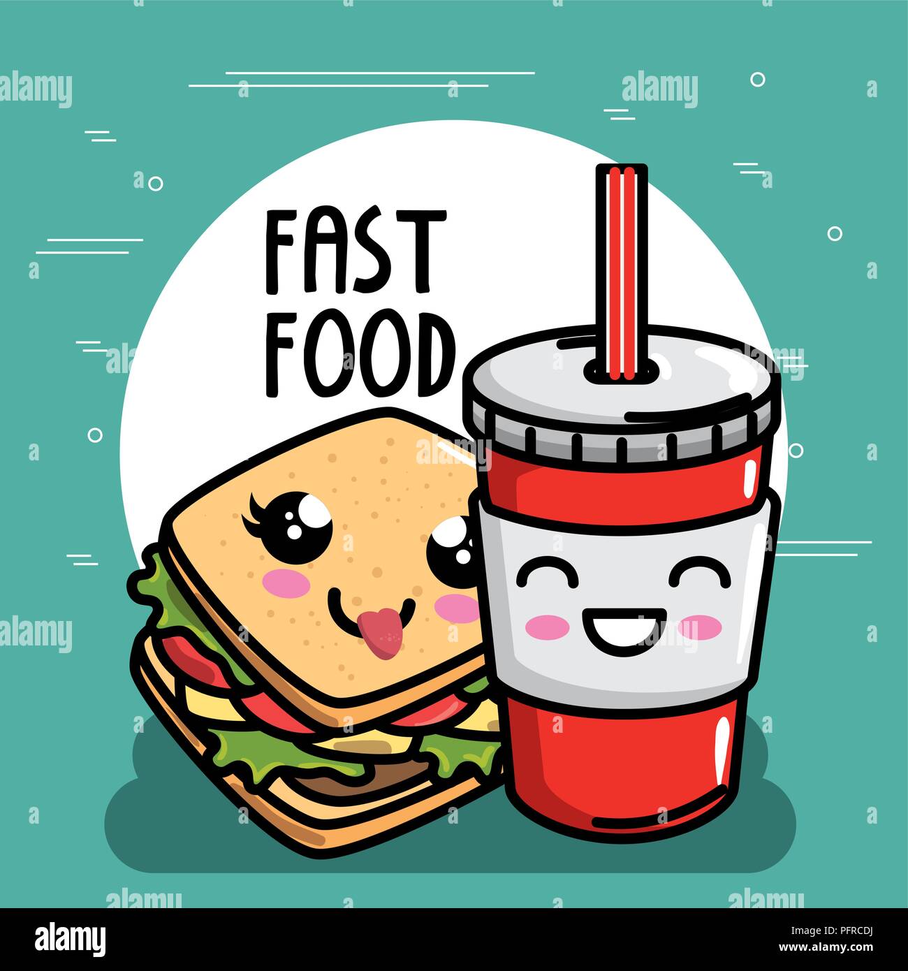Kawaii Cute Happy Soda Food Hi Res Stock Photography And Images Page 2 Alamy