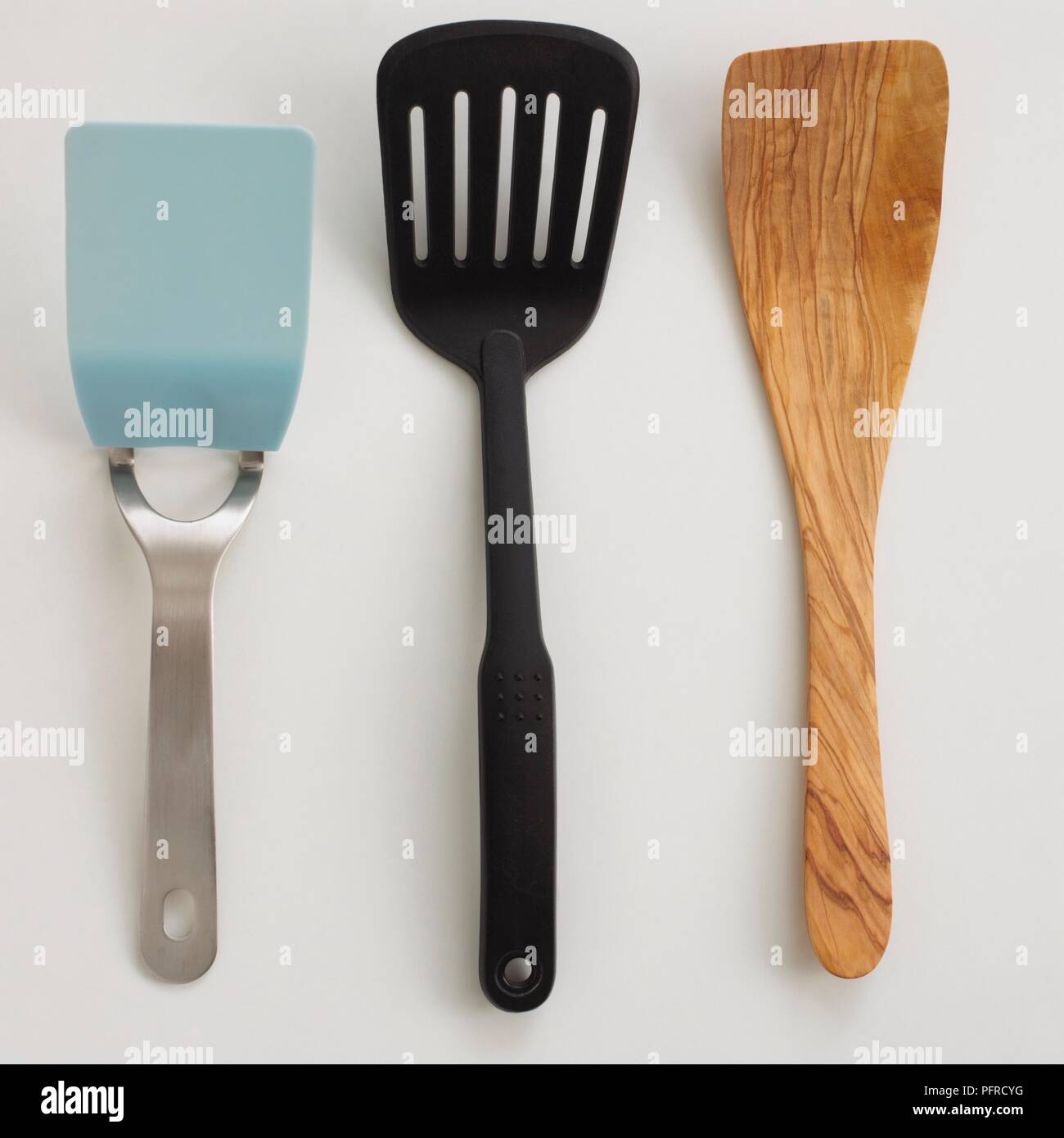 Download Plastic And Wooden Spatulas Stock Photo Alamy Yellowimages Mockups
