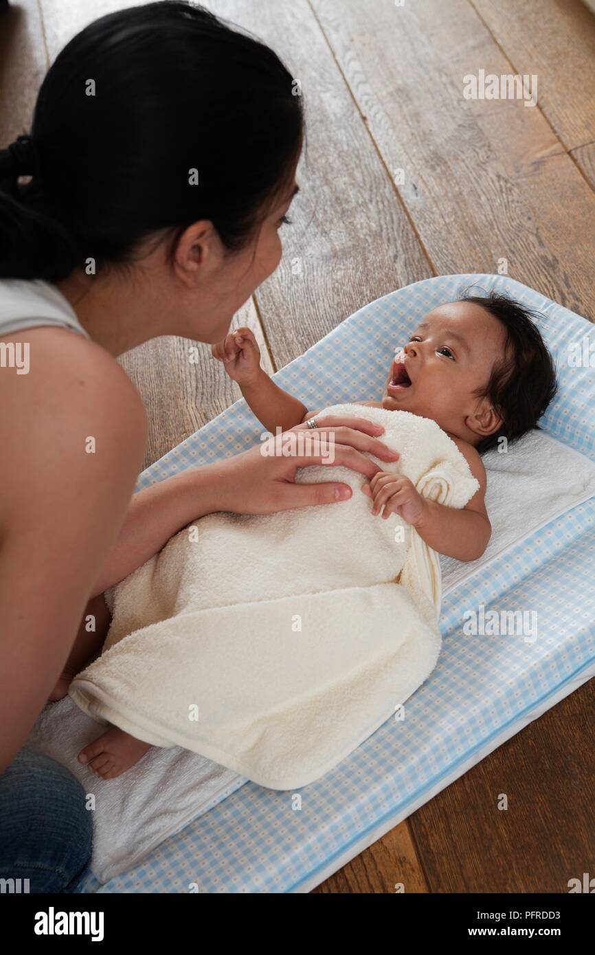 baby boy changing mat