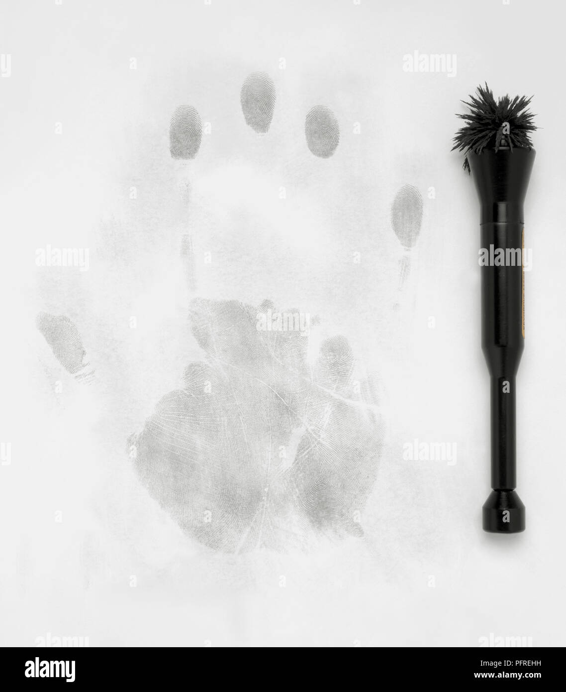 Fingerprint brush hires stock photography and images Alamy